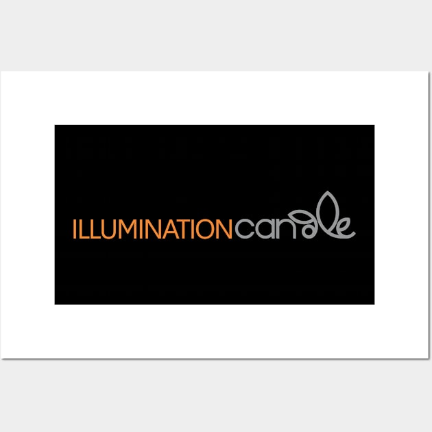 Illumination Candle Wall Art by Chillashop Artstudio